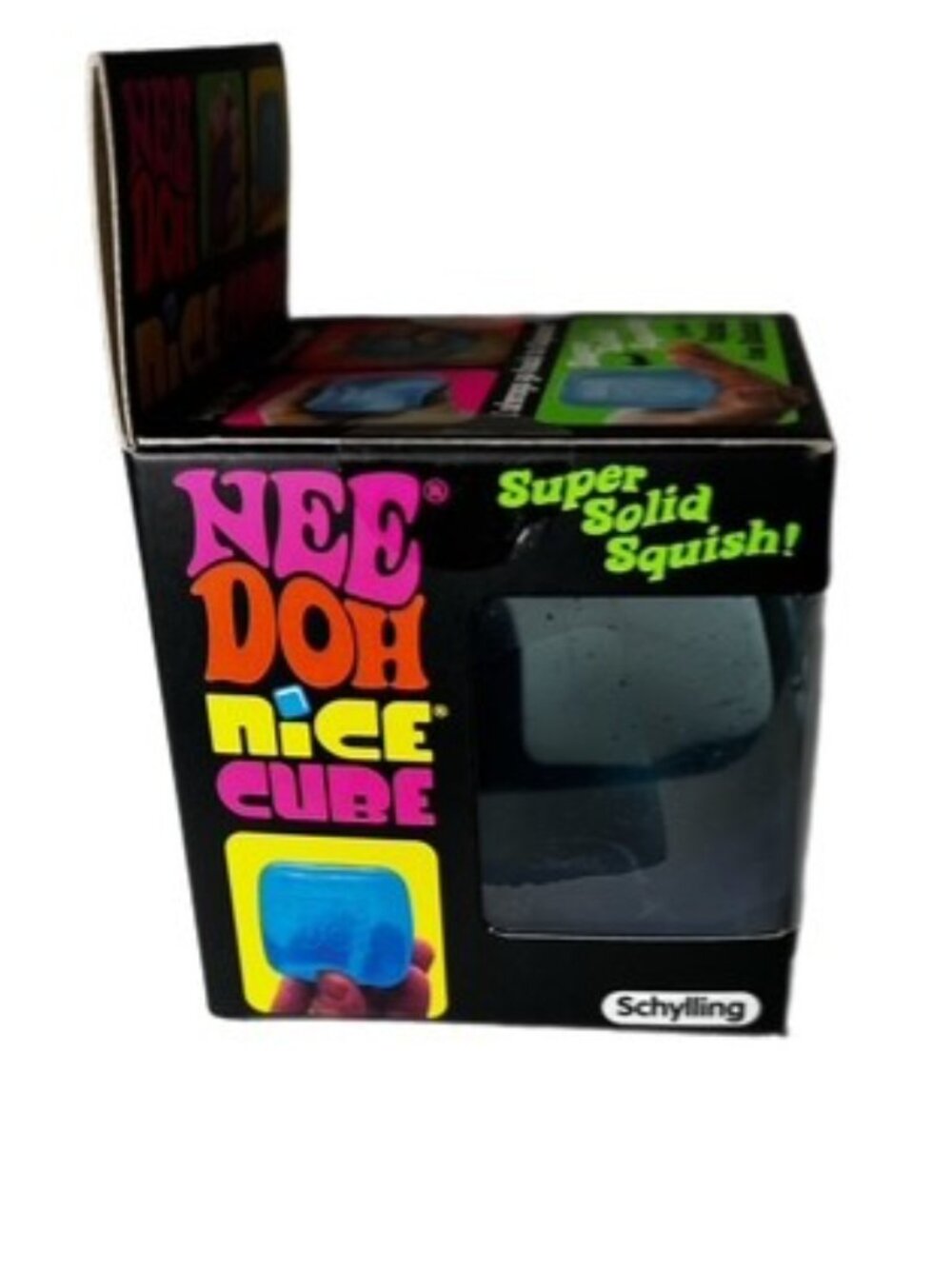 Schylling NeeDoh Nice Cube Blue Authentic New in Sealed Box! - Picture 4 of 5